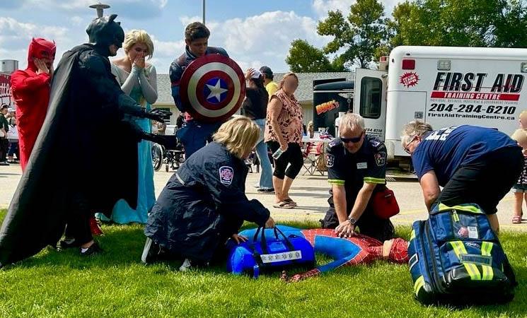 First Aid saving lives